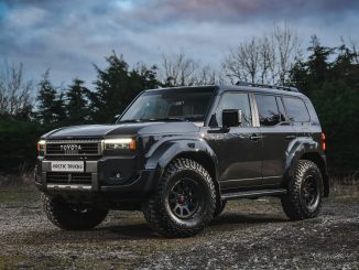 arctic trucks at37 land cruiser off-road SUV shown from front angle.