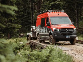 redarc camper van with dual battery power system.